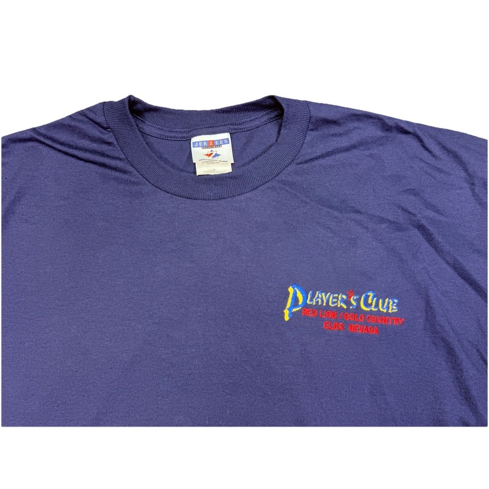 Vintage Red Lion Gold Country Players Club Elko NV Casino T Shirt XL Jerzees